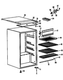 Cabinet/shelves