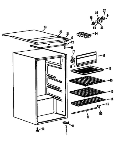 Cabinet/shelves
