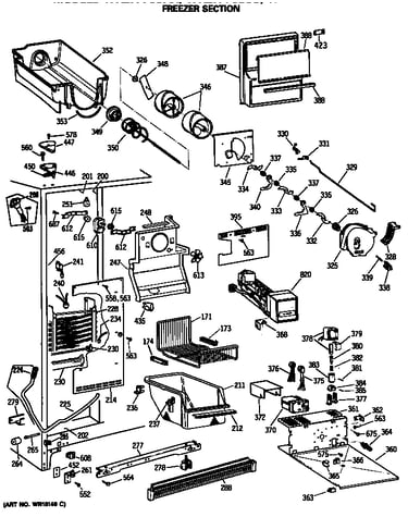 Freezer section