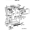 GE TBX18SASGLHA cabinet parts diagram