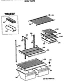 Shelf parts