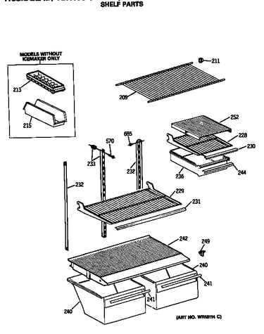 Shelf parts