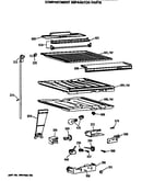 Compartment separator parts