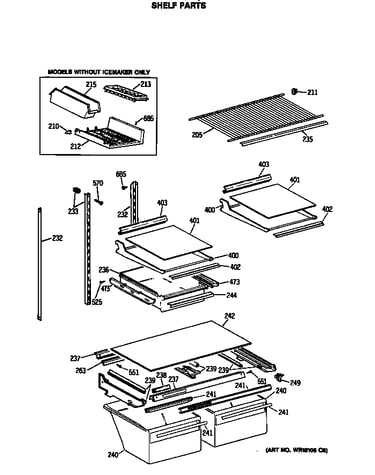 Shelf parts