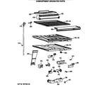 GE TBX22JASMRWH compartment separator parts diagram