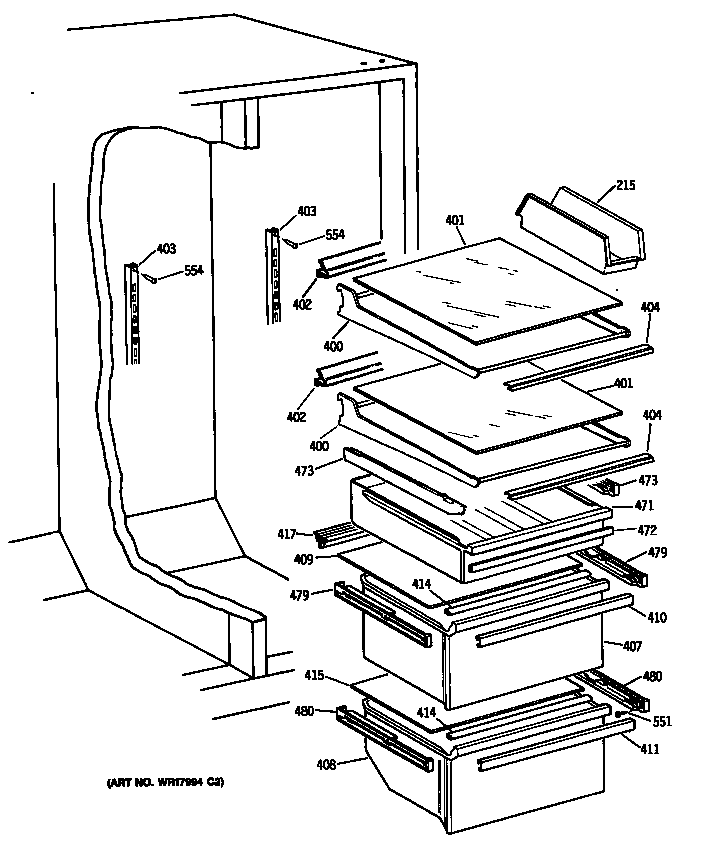 SHELVES