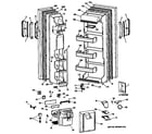 GE TFX22JRSMAD doors diagram