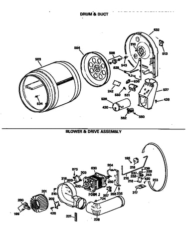 Drum & duct