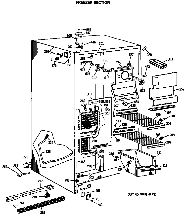 FREEZER SECTION