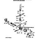GE GSD750T-60WB motor-pump mechanism diagram