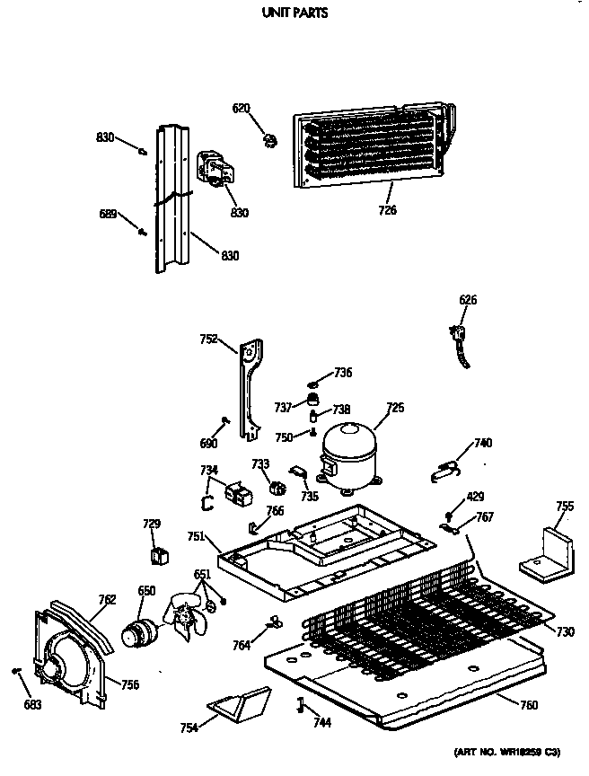 Unit parts
