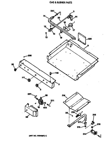 Gas & burner parts