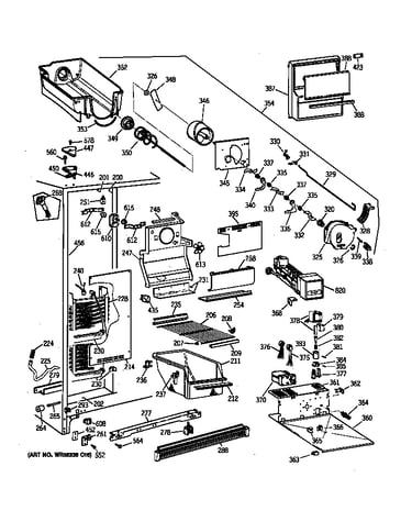 Freezer section