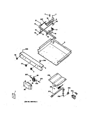 Gas & burner parts
