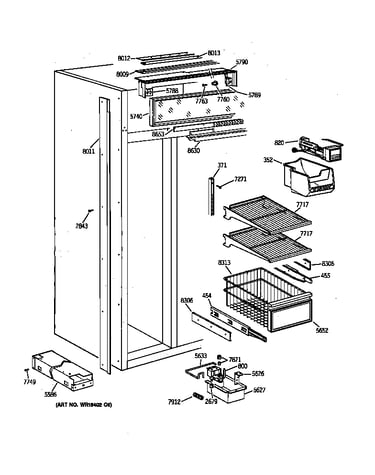 Freezer section