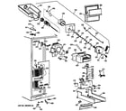 GE TFX30PRYEWW freezer section diagram