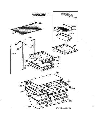 Shelf parts