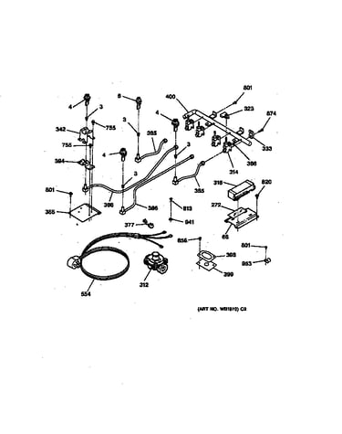 Gas & burner parts