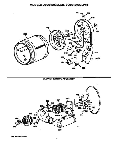 Blower & drive assembly