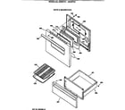 GE JBS07V2 door & drawer parts diagram
