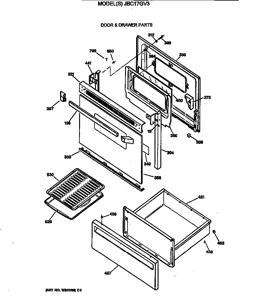 Door & drawer parts