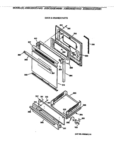 Door & drawer parts