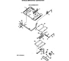 GE JGBP24GEV4AD gas & burner parts diagram