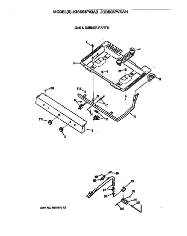 Gas & burner parts