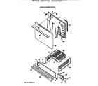 GE JGBS03PV3WH door & drawer parts diagram