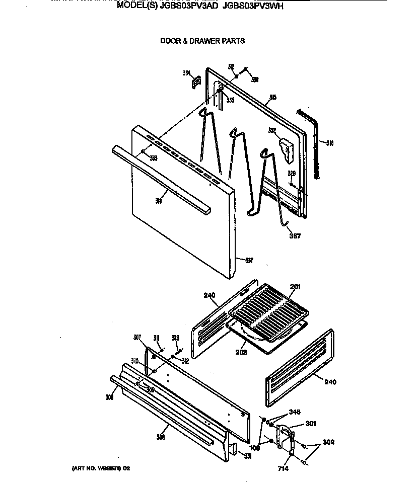 Door & drawer parts