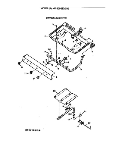Burner & gas parts