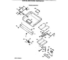GE JGBP27SEV2AD burner & gas parts diagram