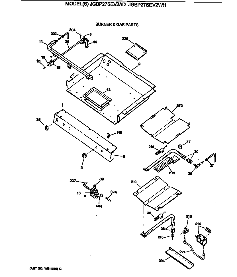 Burner & gas parts