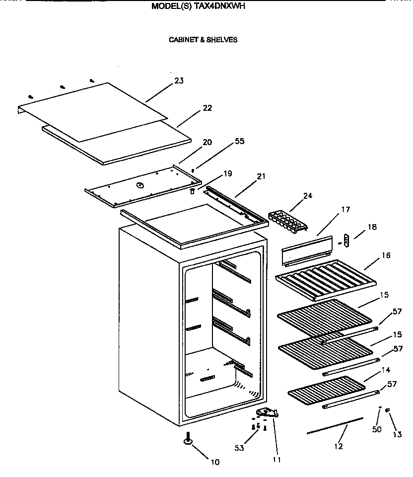 Cabinet & shelves