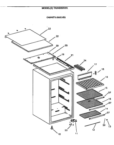 Cabinet & shelves