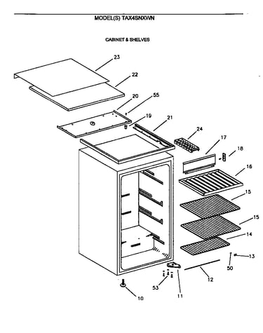 Cabinet & shelves