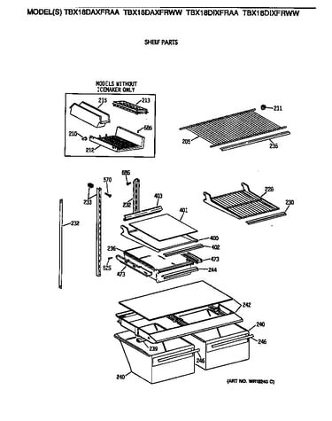 Shelf parts