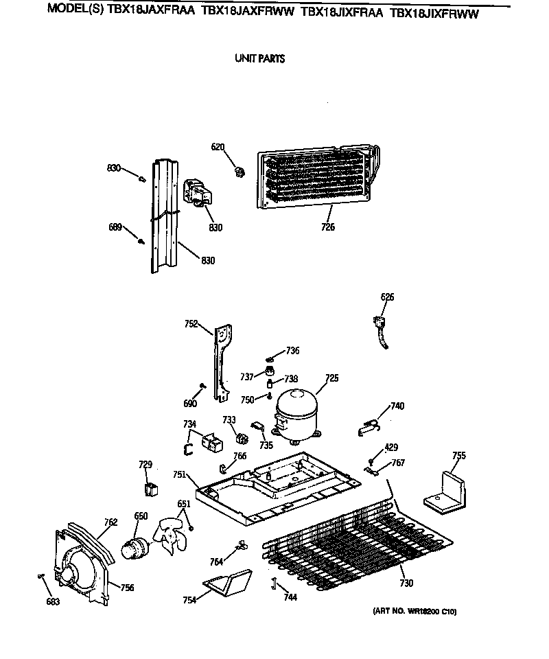 Unit parts