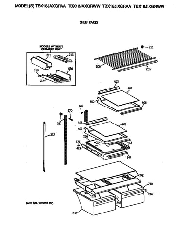 Shelf parts