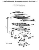 Compartment separator parts