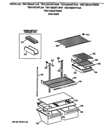 Shelf parts