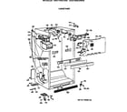 GE TBX21NIXCRAA cabinet parts diagram