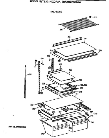 Shelf parts