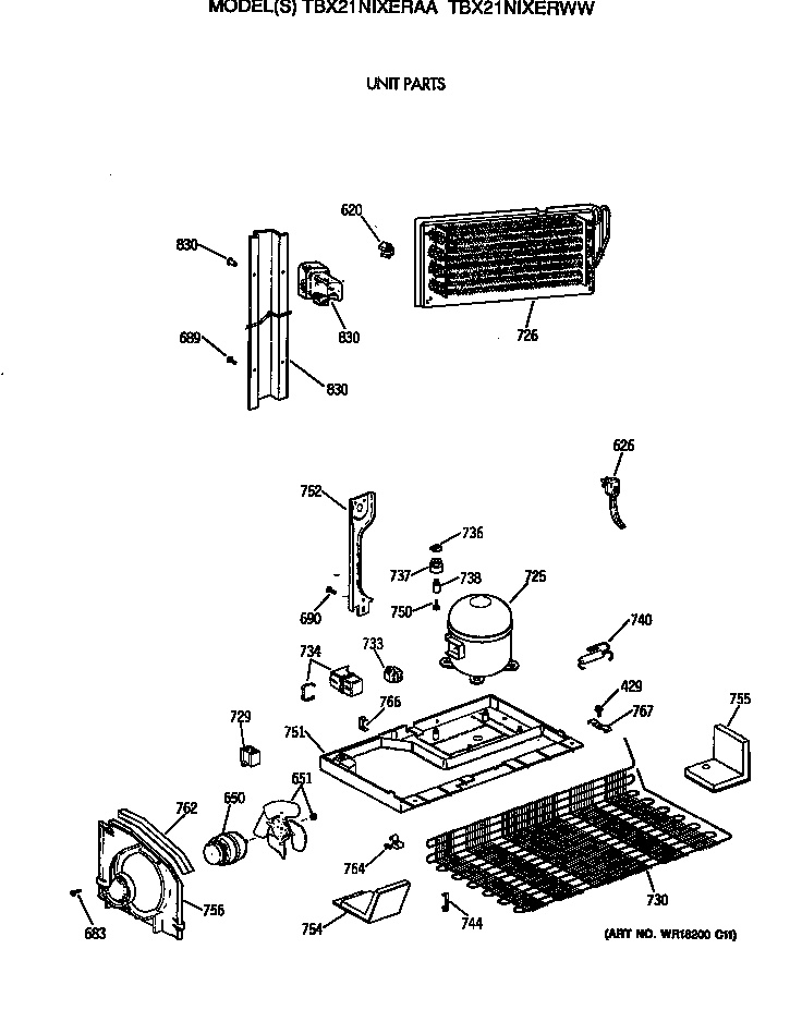 Unit parts