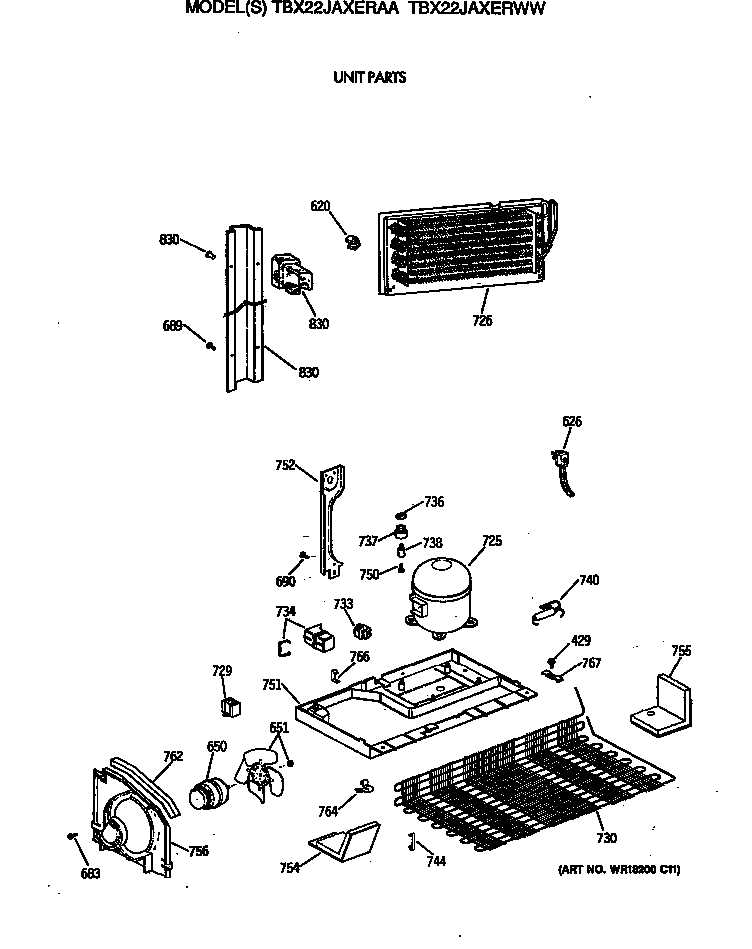 Unit parts