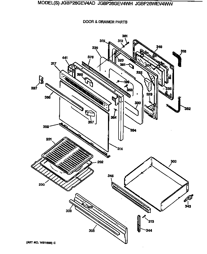 DOOR & DRAWER PARTS