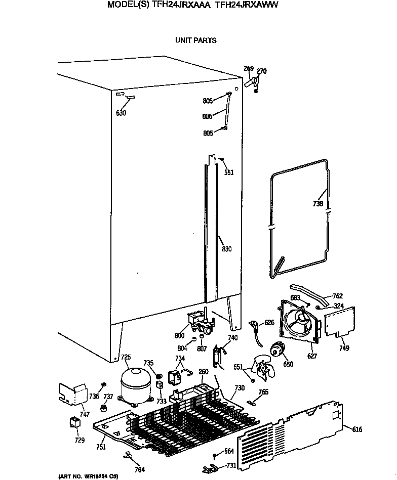 Unit parts