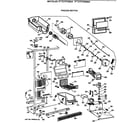 GE TFT27PFXBAA freezer section diagram