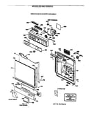 Escutcheon & door assembly
