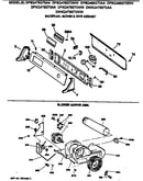 Backsplash, blower & drive assembly